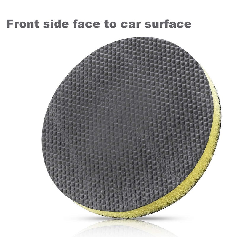 JIANFA Clay Bar Pad 6"" Fine Grade Clay Pad for Polisher Clay Disc Clay Bar Wipe Foam Pad DA Polisher Pad for Car Detailing  Novel Detailing Tool - Image 2
